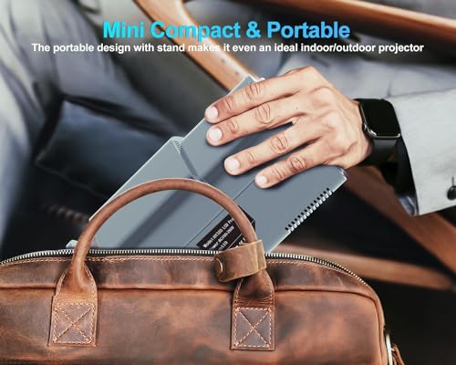 TOPTRO Free Style 1080p Native Resolution Projector 4K Ultra HD Support, 270° Rotatable, 9500L, Android 11 WiFi Bluetooth Inbuilt YouTube Netflix... - Image 5