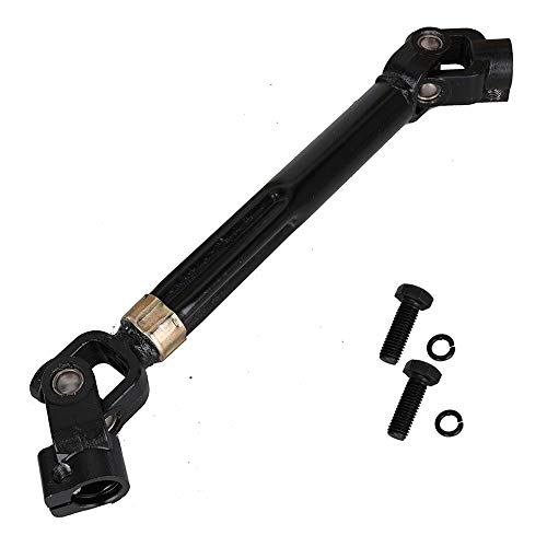 8L3Z-3B676-B Steering Shaft Lower Intermediate Steering Column with Rag-Joint U-Joint Coupler compatible with 2004-2008 Ford F150 F-150, 2006-2008 Lincoln Mark LT, Replace 8L3Z3B676B 425-361,