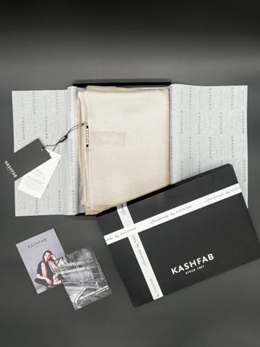 Cashmere Scarf Made in Kashmir (Gift Box) Large Warm Pashmina Women Men Winter2