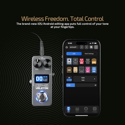 image for Valeton GP-5 Super Compact Multi-Effects Processor & NAM/IR Loader Ped