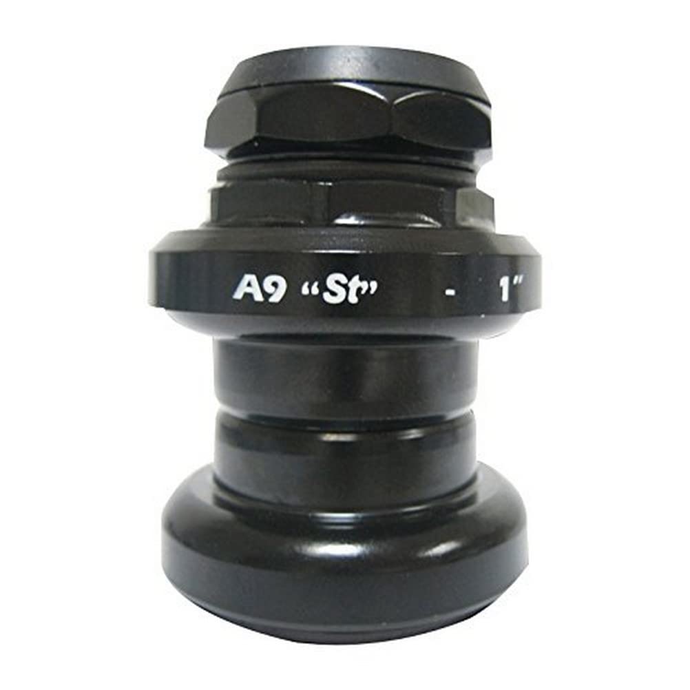 Stronglight A9 1"" Threaded Steel Road Bike Headset - Black
