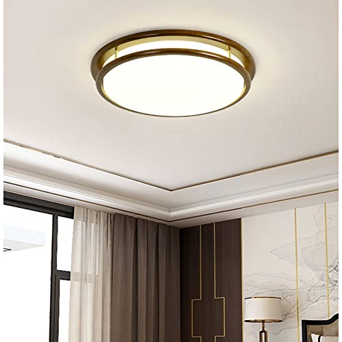Monte à chasse d'éclairage de plafond LED minimaliste rond blanc 6000K