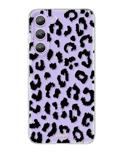 Coque Samsung S23 léopard transparent Scorpify antichoc