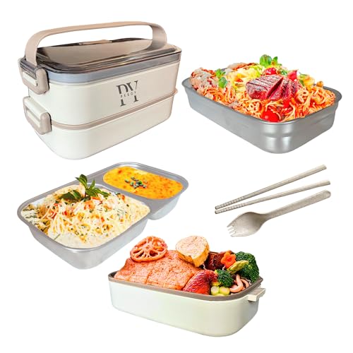 Pesoy Lunch Box da 500ML in Acciaio Inox,Contenitore Termico per Pasti Caldi, perfetto per Ufficio, Scuola, Auto e Viaggio. Design ergonomico e materiali premium per la massima comodità e sicurezza.