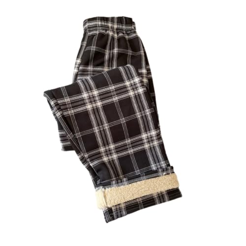 レディース 秋 冬 チェック柄 パジャマパンツ