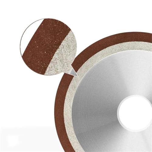 Meule diamantée 200mm grain 320 disque de rectification H32mm - 3