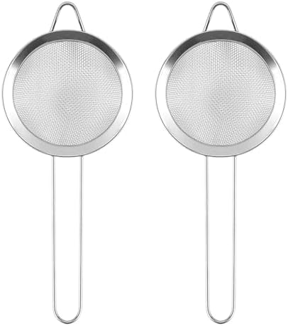 Juego 2 Filtros Cóctel Acero Inox | Colador Fino para Coctelería ...