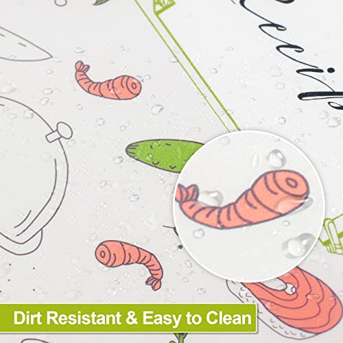 PECULA Recipe Book, 5.6"x 8.2" Recipe Book To Write In Your Own Recipes, Blank Recipe Book, Recipe Notebook, Recipe Journal Hold 170 Recipes