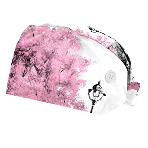 Chapeaux de travail anti-transpiration casquette Paris fleur de cerisier