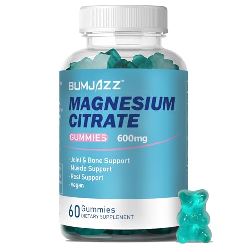 Gomitas de citrato de magnesio 600 mg - 60 unidades