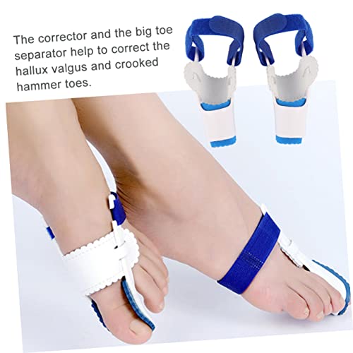 ORFOFE 1Pair Unisex Bunion Relief Separator Hallux for Overlapping Ergonomic Design Thin Breathable Material Convenient Foot Care Supplies - Thumbnail 6