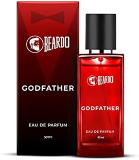 BEARDO Godfather Perfume For Men, 50Ml | Aromatic, Spicy Perfume For Men Long Lasting Perfume For Date Night Fragrance | Body Spray For Men | Gift For Husband | Gift For Boyfriend