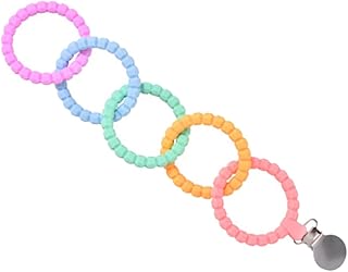 TOYANDONA Chupeta De Bebê Chupeta De Silicone Chupeta Infantil Porta-Brinquedos De Dentição Tiras De Segurança Para Chupeta Tiras De Chupeta Corrente De Chupeta Mamilo Corrente Anti-Queda