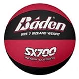  Nuevo Baden Ideal Juego De Escuela Baloncesto 2 Capas Vejiga Butílica Teñido Pelota De Goma - Amarillo - amarillo y negro, Amarillo/Negro, 3