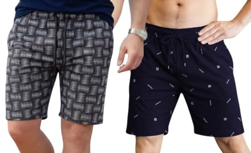 Image of FEEL TRACK Men Cotton Regular Fit Shorts