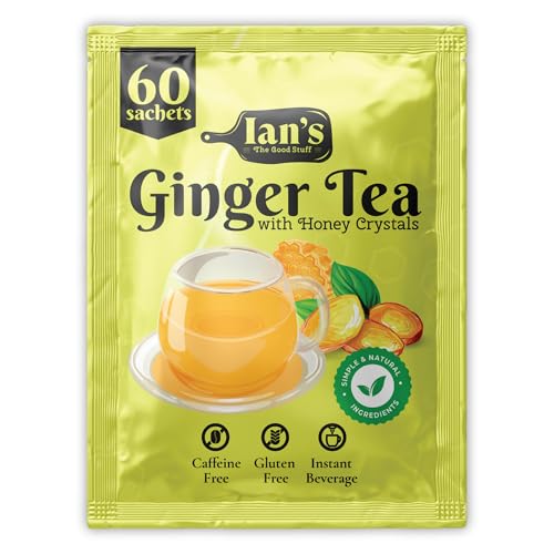 50% coupon - IAN's Ginger Tea with Honey Crystals, 60 packets