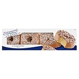 Entenmann's Classic Crumb Topped Donuts, 8 count, (1.88 oz each), Brown Sugar and Cinnamon Coffee Donuts, 15 oz Box