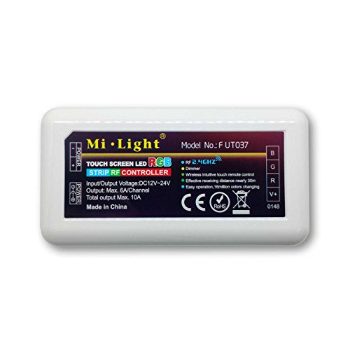 2,4G 4-Zonen RGB LED Funk-Controller FUT037 Dimmer Farbwechsel Farbverlauf drahtlos Multifunktion Steuerung für LED Streifen