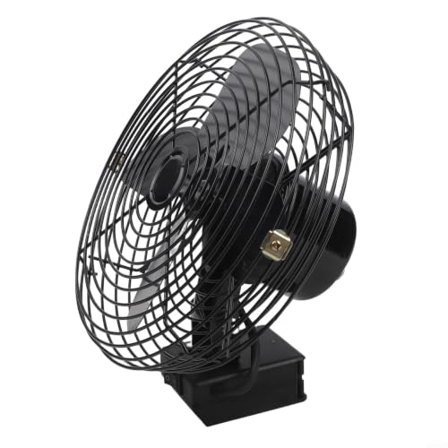 Ventilador de camping portátil recargable de metal de 8 pulgadas a batería 3