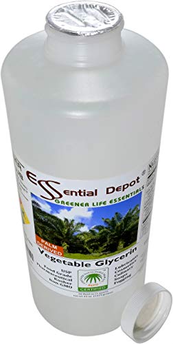 image for Essential Depot Glycerin Vegetable - 1 Quart (43 oz.) - Non GMO - Sust