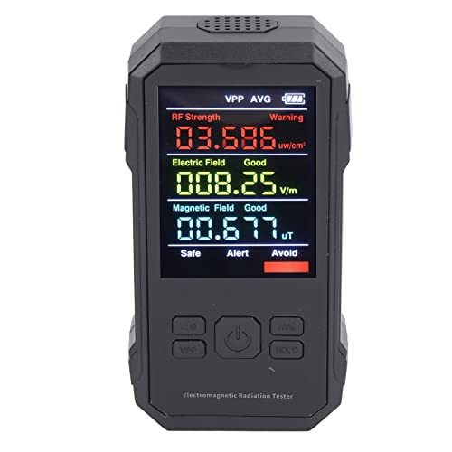 Medidor Digital Portátil de Campo EMF con Pantalla LCD miniatura 1