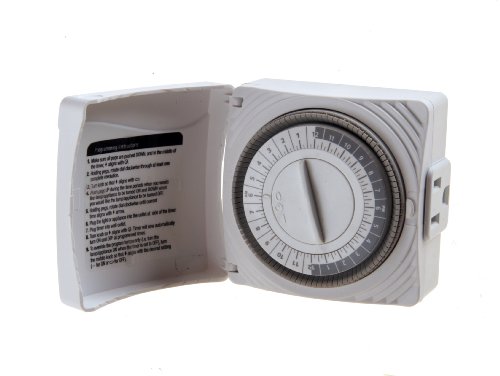 Westek Tm07Dhb Daily Timer With Grounded Outlet, White #TOP5