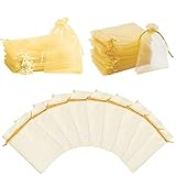 ♔【Ocasiones aplicables】Las bolsas de regalo de Organza son adecuadas para todo tipo de ocasiones como boda,bautizo,cumpleaños,fiesta,graduación,comunión o cualquier otra ocasión.