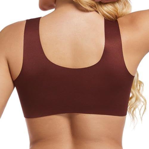 Soutien-gorge sans armature marron 50C confort quotidien - 7