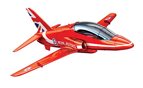 Airfix Quickbuild Raf Red Arrows Hawk Snap Together Plastic Model Kit J6018, Red & Black, 10 X 6 X 2 Inches #TOP3