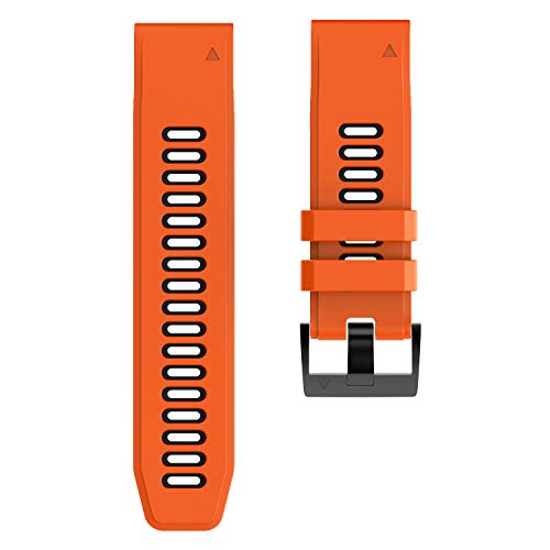 Bracelet silicone libération rapide pour Garmin Fenix 6 étanche et souple