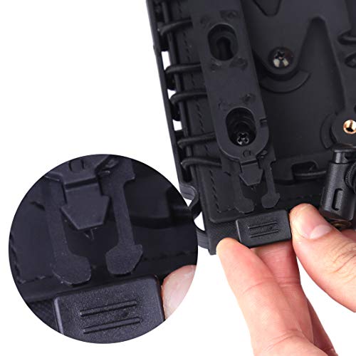 WST TPR Flexible Mag Pouch for Ar15 M4 5.56/7.62 - 3pcs (Black) - Image 4