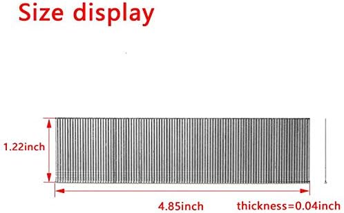 BHTOP F32 1 1/4" 18 Guage Galvanized brad Nails (1000-Pack)