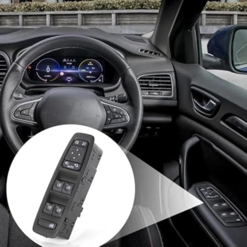 Bouton de lève-vitre fluide pour Renault Kadjar et Megane, commande douce