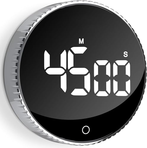 Multifunzionale: perfetto come timer da cucina per cucinare, timer da aula per le sessioni di studio, timer da palestra per gli allenamenti o timer da ufficio per la gestione delle attività