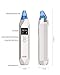 EUASOO Blackhead Remover Vacuum Facial Pore Cleanser Electric Acne Comedone Extractor Kit USB Rechargeable Blackhead Suction Tool with 3 Skin Repair Lamps, 5 Probes, 5 Suction Power for Skin Treatment