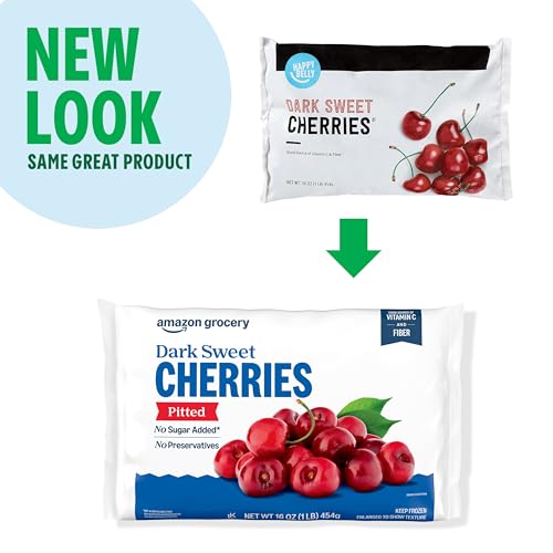 Amazon Grocery, Dark Sweet Cherries, Pitted, 16 oz, Frozen (Previously Happy Belly, Packaging May Vary) - Thumbnail 4