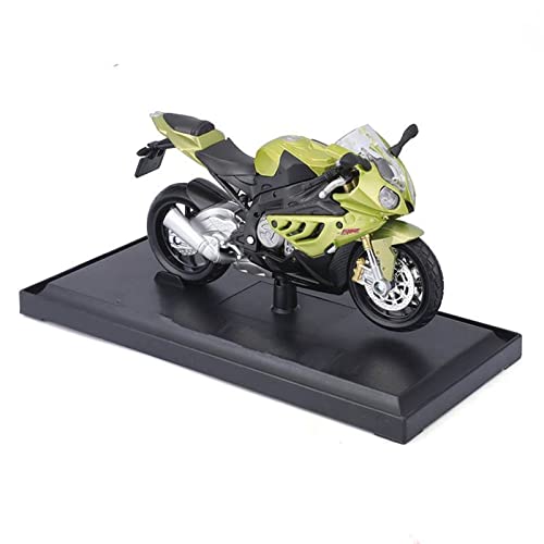 Moto de course S1000RR miniature en alliage injecté, réplique haut de gamme 1:18