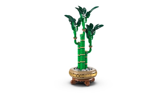 LEGO Botanicals Lucky Bamboo - Realistic Artificial Plant Decor
