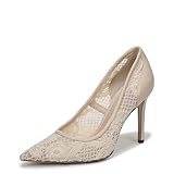Sam Edelman Women's Hazel Mesh Pump, Warm Ivory, 7 Medium