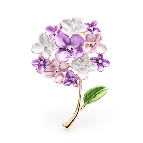 Broche cadeau maman fuchsia lilas, le présent idéal pour célébrer la fête des mères avec amour