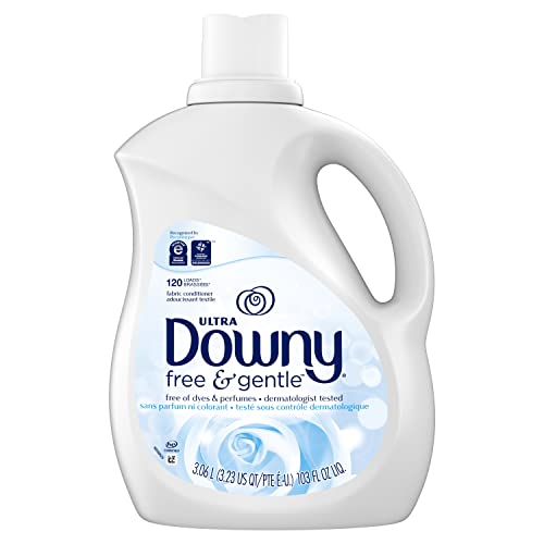 【大容量】 Downy 【正規輸入品】 ウルトラ ダウニー 柔軟剤 フリー&ジェントル (香料・着色料 無添加) 3,060ml