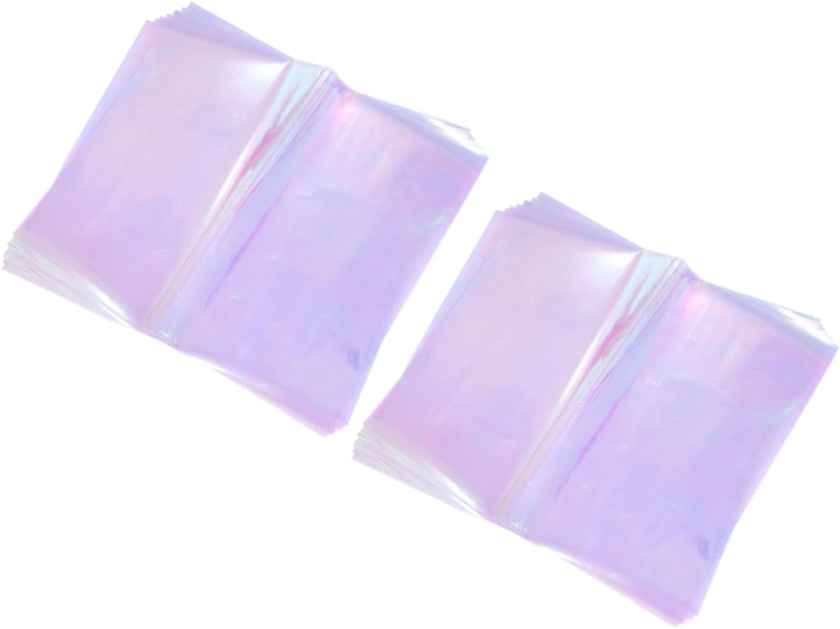 Hoement 20sheets Floral Film for Flower Wrapping Iridescent Bouquet Packing Material Wrap for Weddings Birthdays Graduations