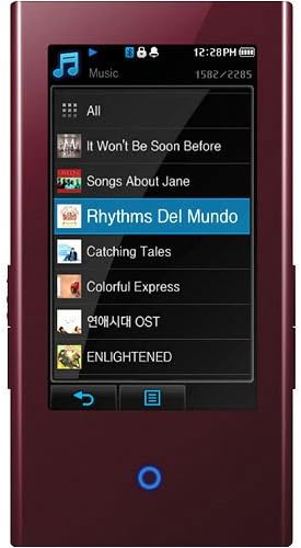 Samsung P2 16 GB Video MP3 Player with Bluetooth 2.0 (Burgundy)