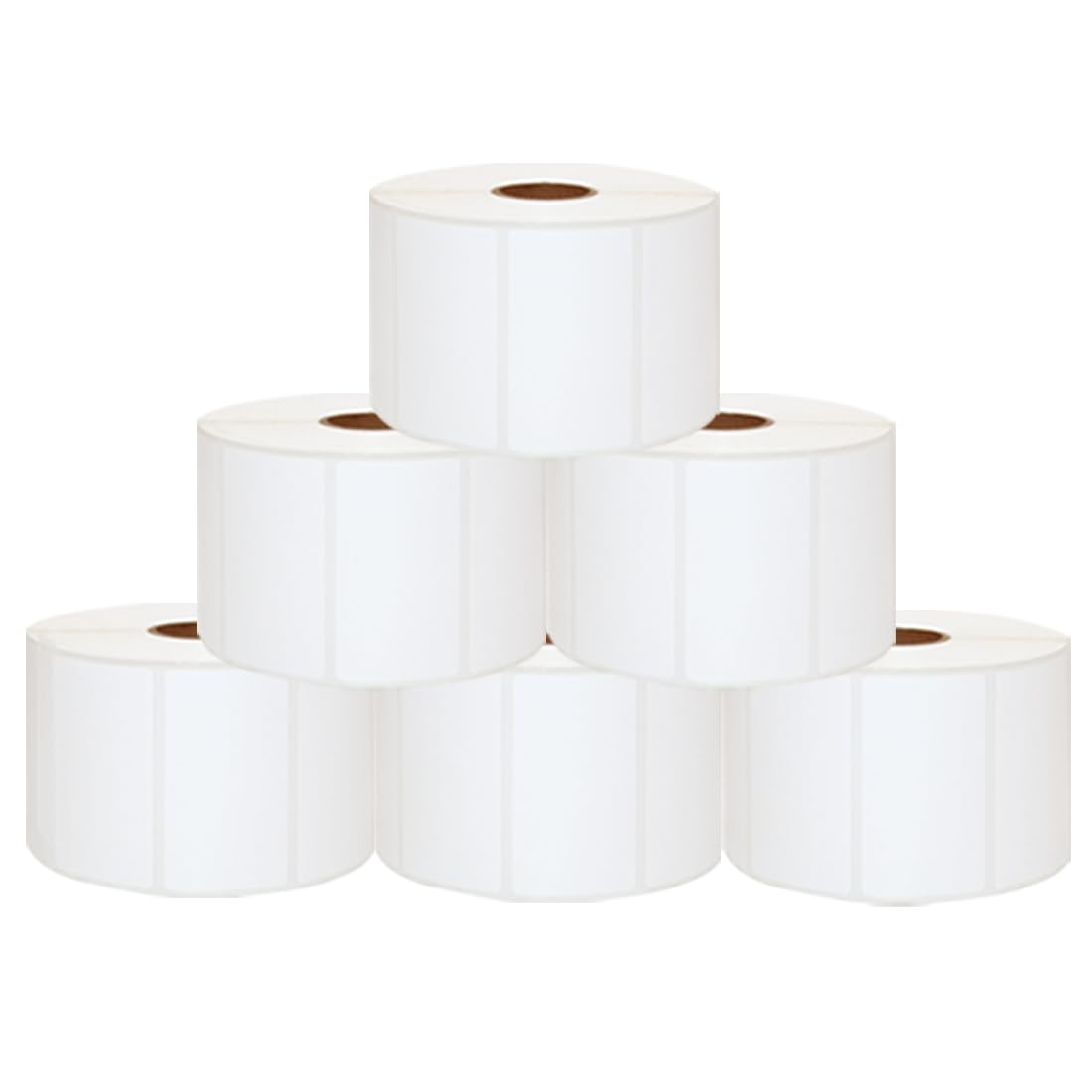 etichette termiche, 57 x 32 mm, compatibili con le stampanti Zebra GC420d, GK420d, GX420d e GX420t, 1500 etichette per rotolo, 6 rotoli.