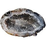 Natural Geode Agate Stone Cave: Unveil the captivating allure of our Natural Agate Geode Stone, where every piece is a unique masterpiece crafted by nature itself. These exquisite crystal rocks showcase the mesmerizing beauty of agate geodes, with th...