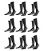 Produktbild FALKE Herren Airport Socken Strümpfe 14435 9 Paar, Farbe:Grau;Sockengröße:45-46;Artikel:14435-3070 dark grey mel.