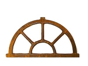 Aubaho Nostalgie Eisenfenster Antikstil 35x64cm