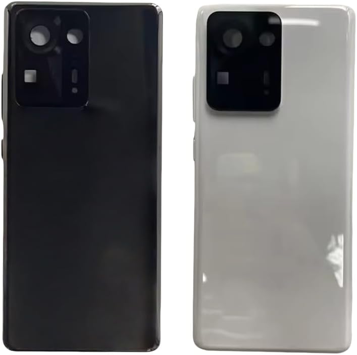 Compatible Rear Ceramic Back Cover for Xiaomi Mi Mix 4 – Battery Door Housing Replacement Part (White)