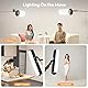 ULANZI AL120 Tragbare Luftschlauchleuchte, 120W Bi-Color LED Air Tube Light 2700-6500K mit CRI 95+, Video Licht Type-C Wiederaufladbar, Aufblasbarer Led Tube für professionelle Videos (120W)