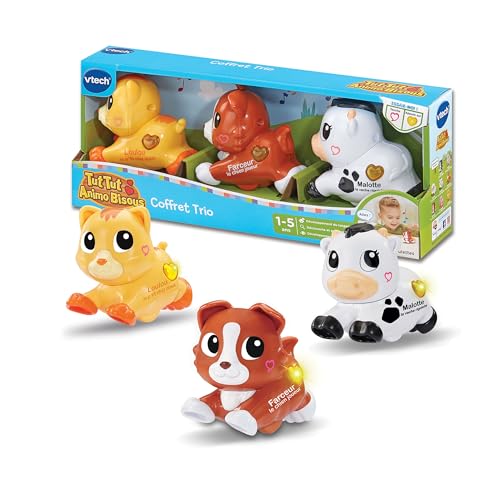 Jeu électronique Vtech Tut Tut Animo Bisous Coffret 3 animaux - vue 4